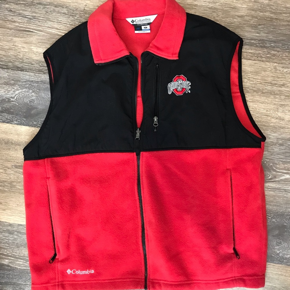 Men’s OSU Columbia Fleece Vest